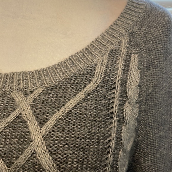 Grey soft Roxy sweater - Picture 2 of 7